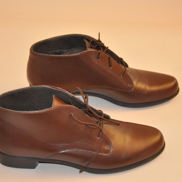 Munro American Bardot Lace Up Boots Brown 8 N - Picture 4 of 8